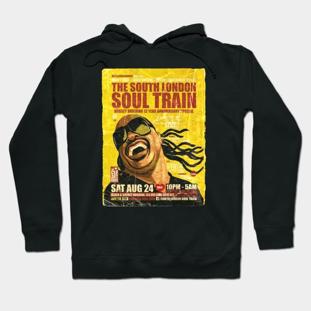 POSTER TOUR - SOUL TRAIN THE SOUTH LONDON 82 Hoodie by Promags99